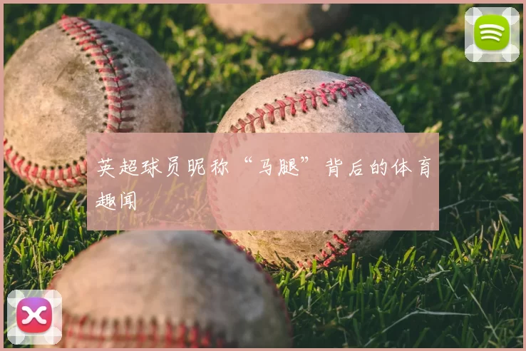 英超球员昵称“马腿”背后的体育趣闻